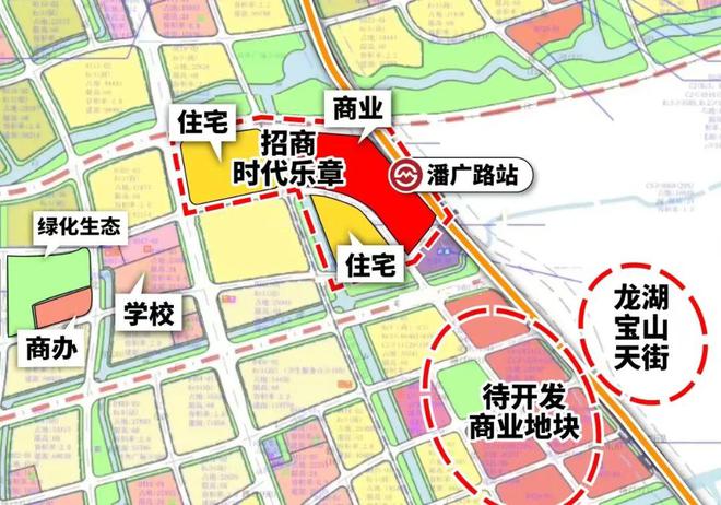 宝山招商时代乐章地铁口距离@区域板块凯发K8旗舰厅招商时代乐章(售楼处)(图30)